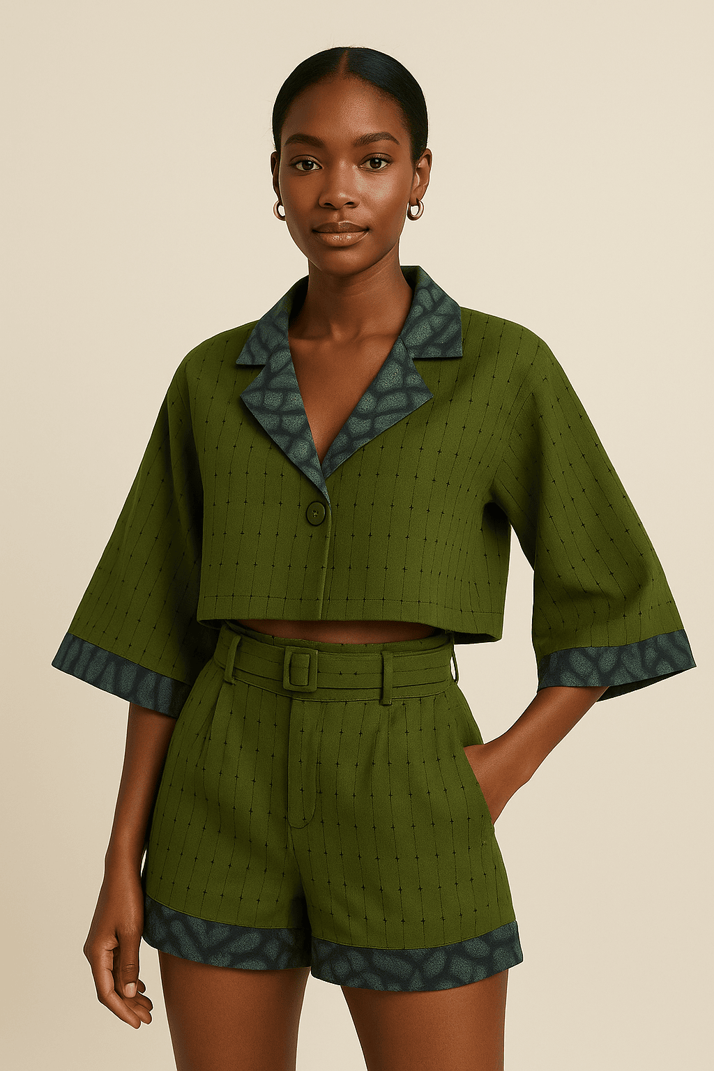 EweLuxe in Shorts Set