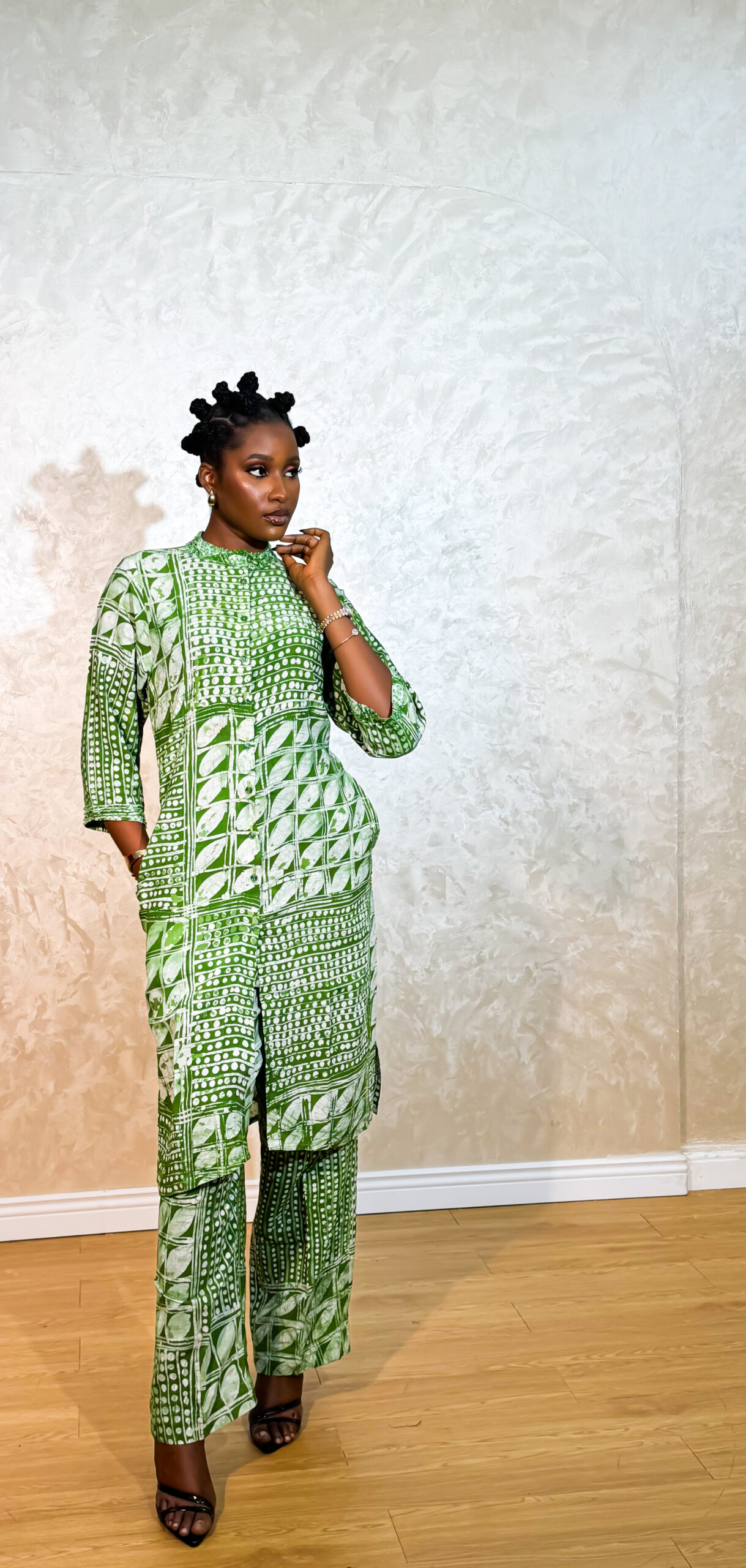 Okin Indigo( beaded)