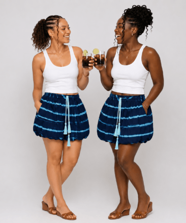 KAYA INDIGO SKIRT