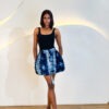 SARE INDIGO SKIRT - 2
